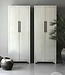 Be-Uniq 2-Deurs Kast Fancy | Licht Grijs | H225xB85xD43 cm