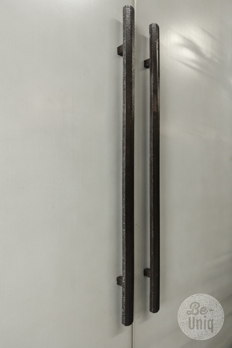 Be-Uniq 2-Deurs Kast Fancy | Licht Grijs | H225xB85xD43 cm