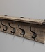 Be-Uniq Kapstok Jamie lijst | 5 haak | H23 x B100 x D12 cm