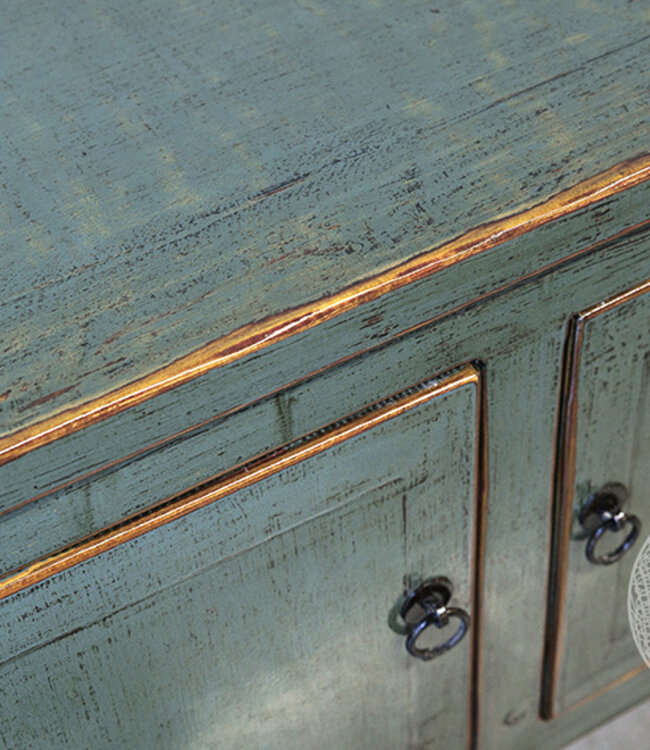 Be-Uniq TV-Meubel | Groen | H50 x B225 x D40 cm