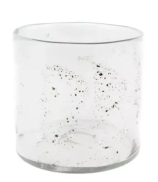 DutZ Vaas Cilinder C5 | Metaalsnippers | H35 x B35 cm