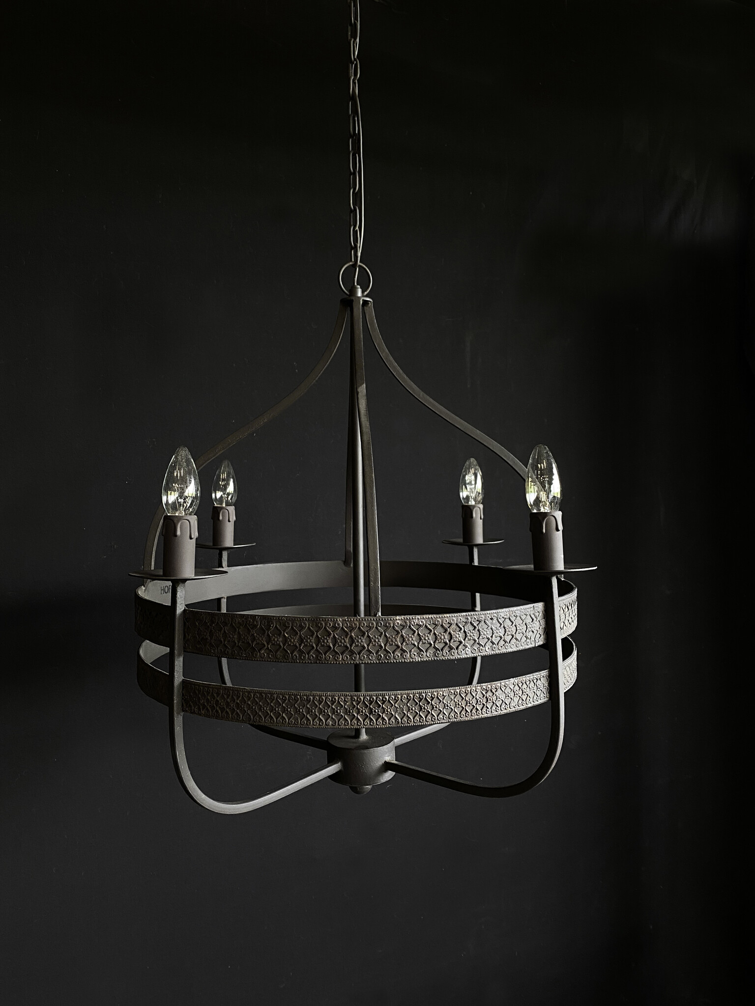Hoffz Kroonluchter Nora | Ijzer | H57 x B51 cm