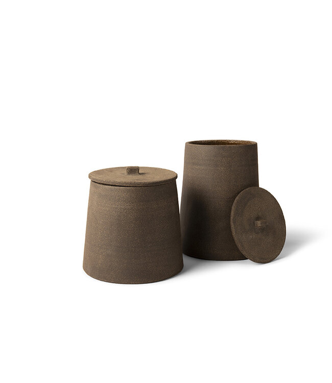 Gommaire Bonbonnière Tilda | Terracotta | Goud Bruin | 2 Maten