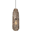Gommaire Hanglamp Spike | Split Bamboe | H55 x Ø17,9 cm