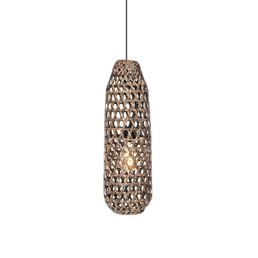 Gommaire Hanglamp Spike | Split Bamboe | H55 x Ø17,9 cm