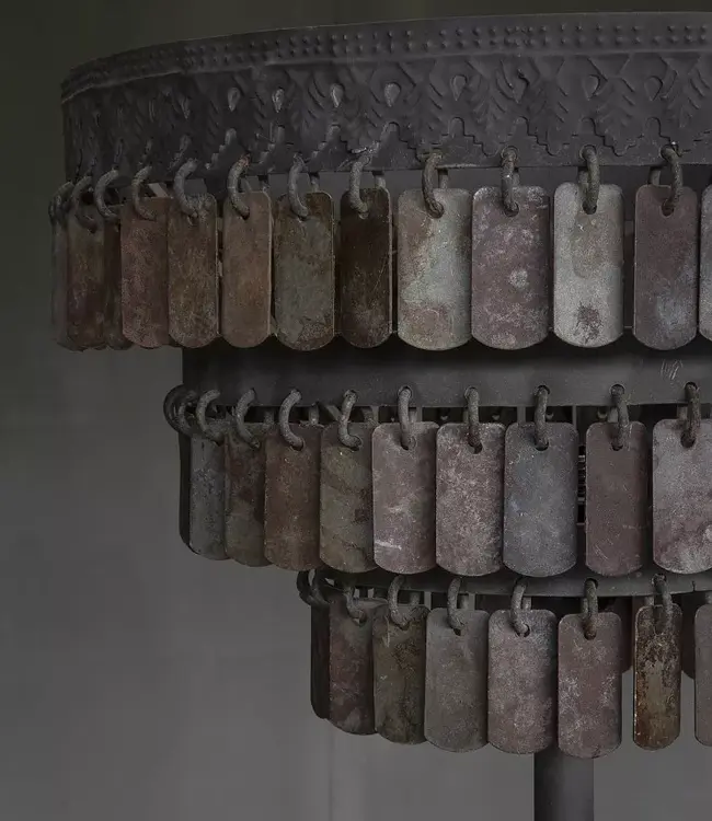 Hoffz Staande Lamp Gudha Rond | H145 x D31 cm