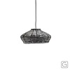 Hanglamp Henry | Zwart | Rotan | H20 x Ø38 cm