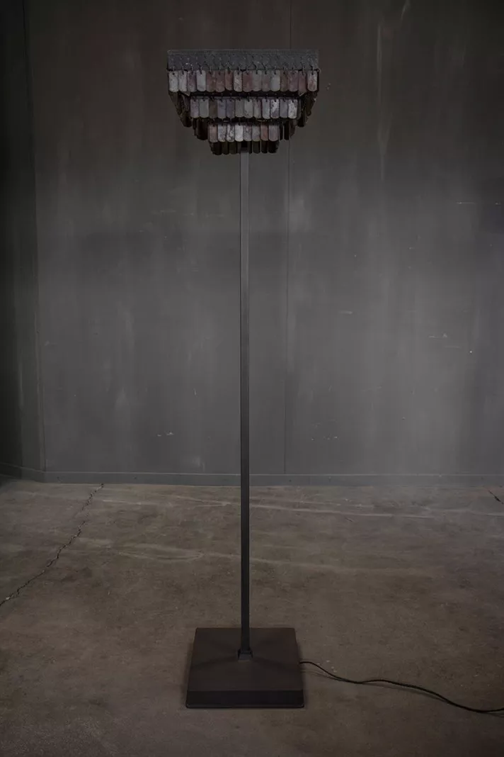 Hoffz Staande Lamp Gudha Vierkant | H145 x B31 x L31