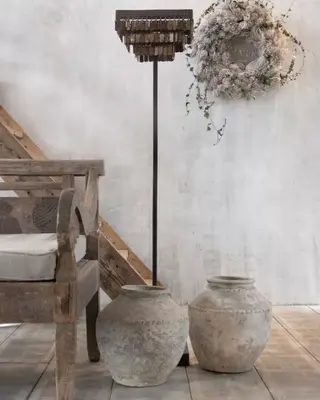 Hoffz Staande Lamp Gudha Vierkant | H145 x B31 x L31