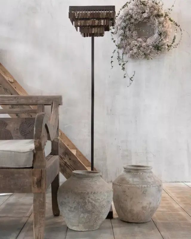 Hoffz Staande Lamp Gudha Vierkant | H145 x B31 x L31