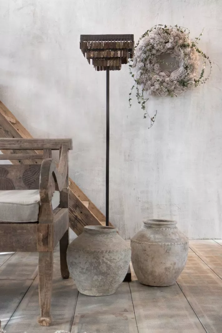 Hoffz Staande Lamp Gudha Vierkant | H145 x B31 x L31