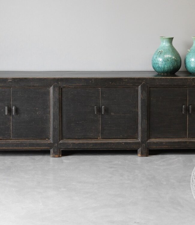 Be-Uniq Oud Dressoir Laag | China | H66xB216xD45 cm