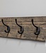 Be-Uniq Houten Kapstok James | Medium | 4 Haken