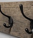 Be-Uniq Houten Kapstok James | Medium | 4 Haken