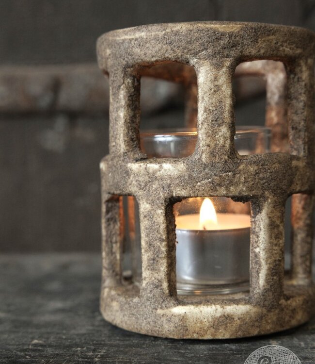 Be-Uniq Waxinehouder Coral | Set Van 4 | H10 x D8 cm