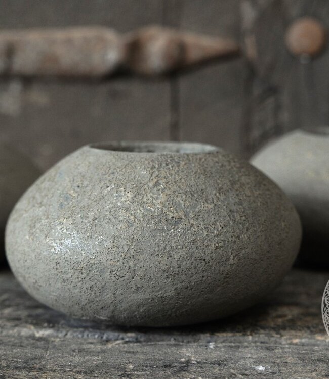 Be-Uniq Theelichthouder | Elephant Collection | H6 x D10 cm