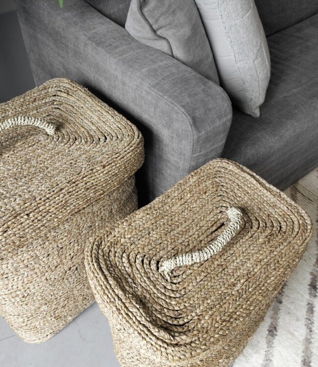 Be-Uniq Set Van 2 Manden Met Deksel | Siem