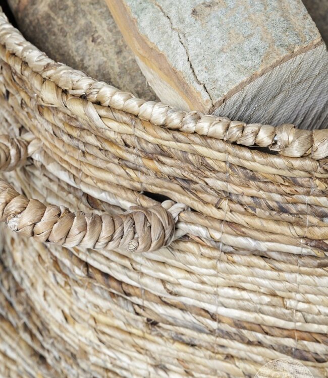 Be-Uniq Houtmand/Wasmand Bram | H40xB50xD50 cm