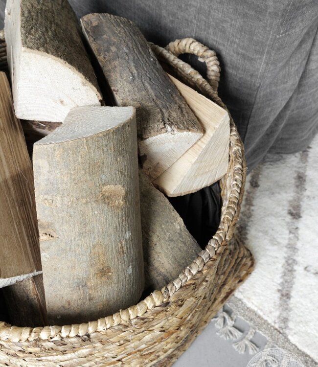 Be-Uniq Houtmand/Wasmand Bram | H40xB50xD50 cm