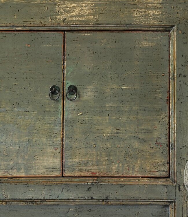 Be-Uniq Dressoir Hunter Groen | China | H88xB171xD45 cm