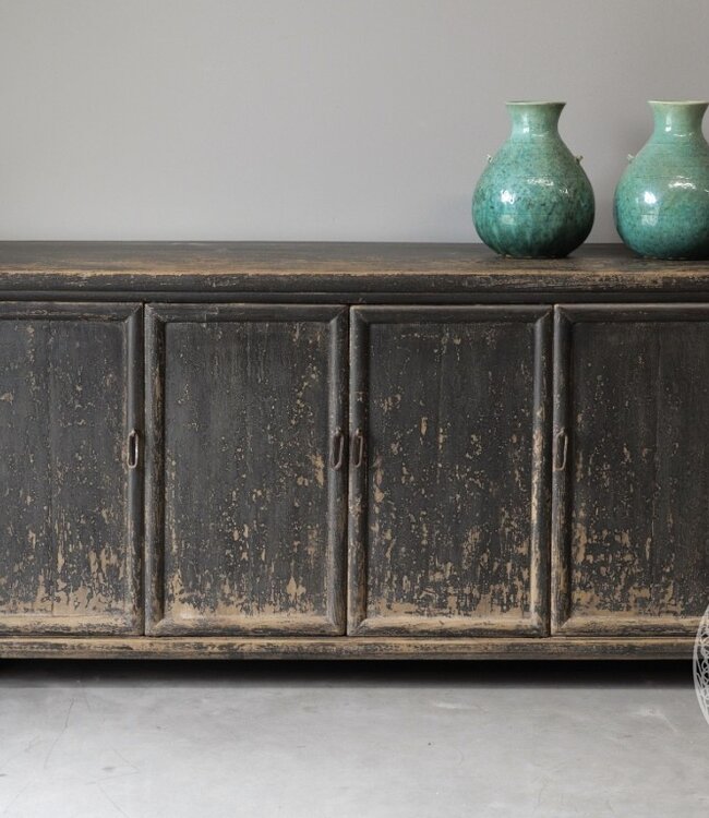 Be-Uniq Dressoir Sleets Zwart | China | H85xB186xD48 cm