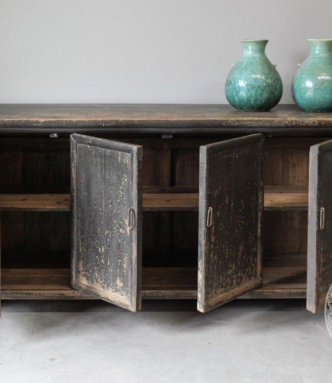 Be-Uniq Dressoir Sleets Zwart | China | H85xB186xD48 cm