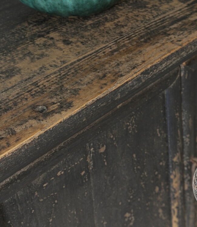 Be-Uniq Dressoir Sleets Zwart | China | H85xB186xD48 cm