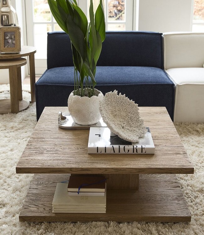Rivièra Maison Salontafel Vermont | H35 x B90 x D90 cm