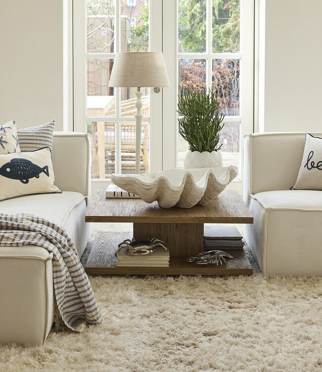 Rivièra Maison Salontafel Vermont | H35 x B90 x D90 cm