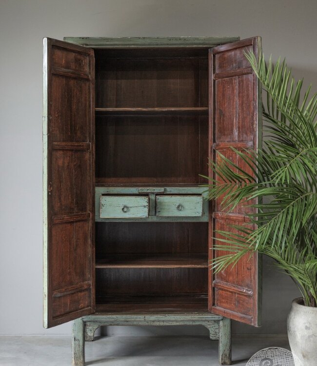 Be-Uniq Oude Kast | Jade Groen | China | H195xB102xD55 cm