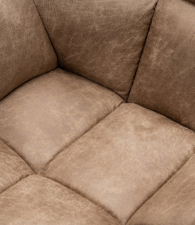 Rivièra Maison Draaifauteuil Carnaby | Camel
