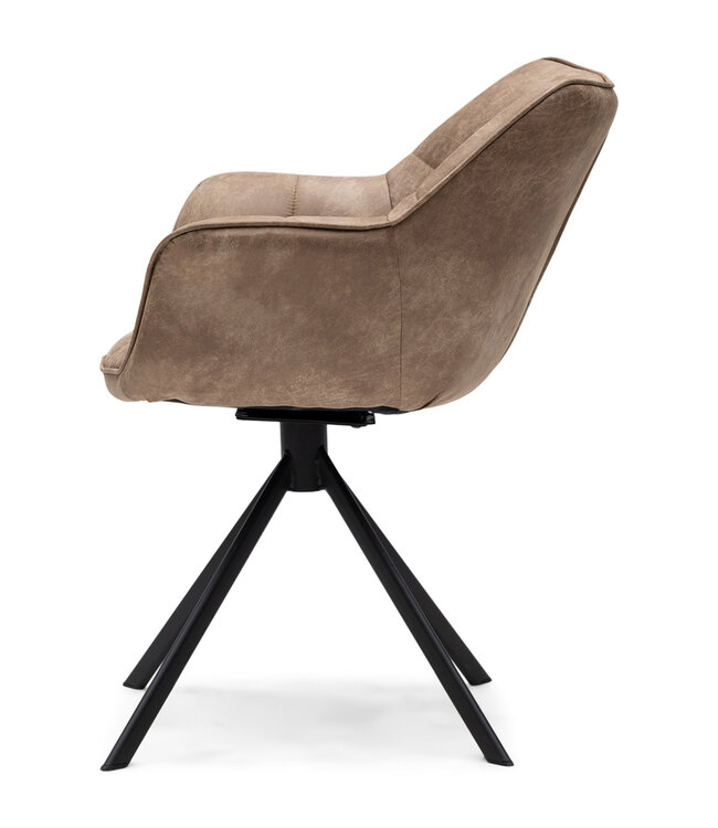 Rivièra Maison Draaifauteuil Carnaby | Camel