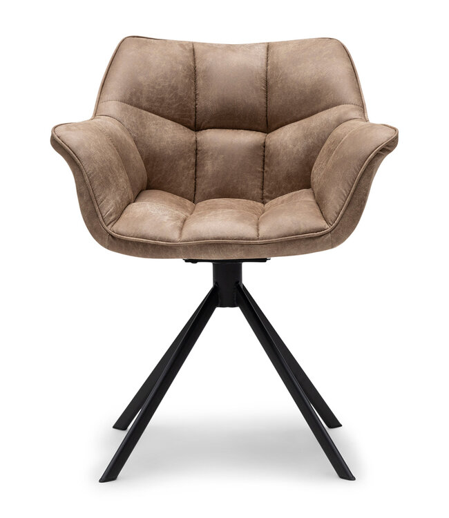 Rivièra Maison Draaifauteuil Carnaby | Camel