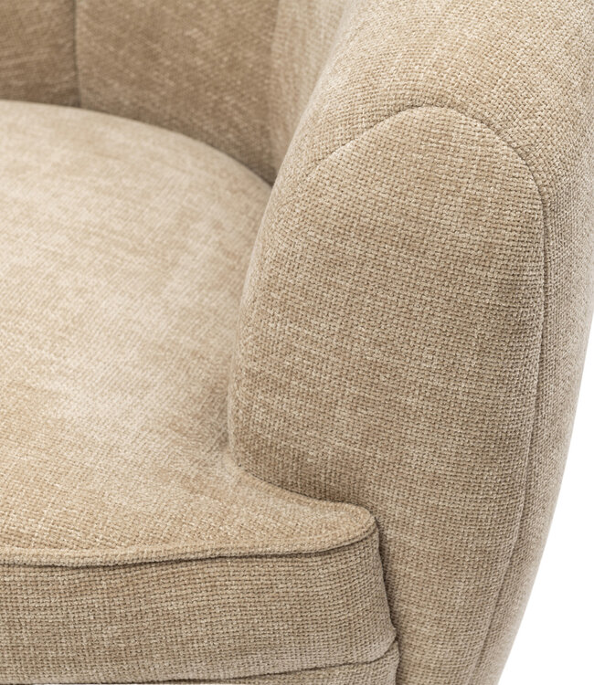 Rivièra Maison Draaifauteuil De Gravin | Naturel