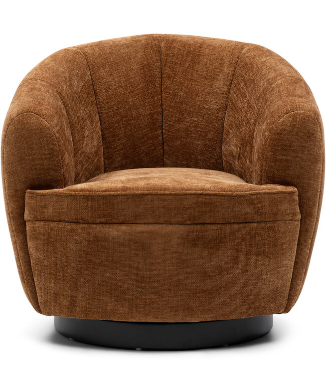 Rivièra Maison Draaifauteuil De Gravin | Kastanjebruin