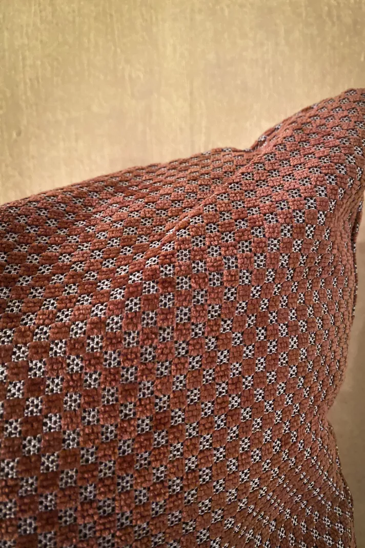 Hoffz Kussen Zaya | Oud Roze | 50x50cm