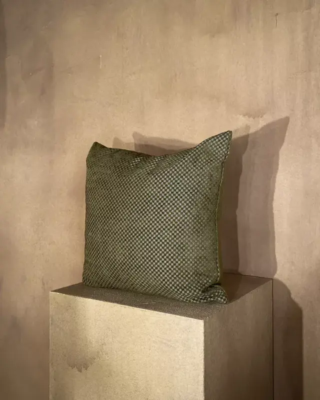 Hoffz Kussen Zaya | Mosgroen | 50x50cm