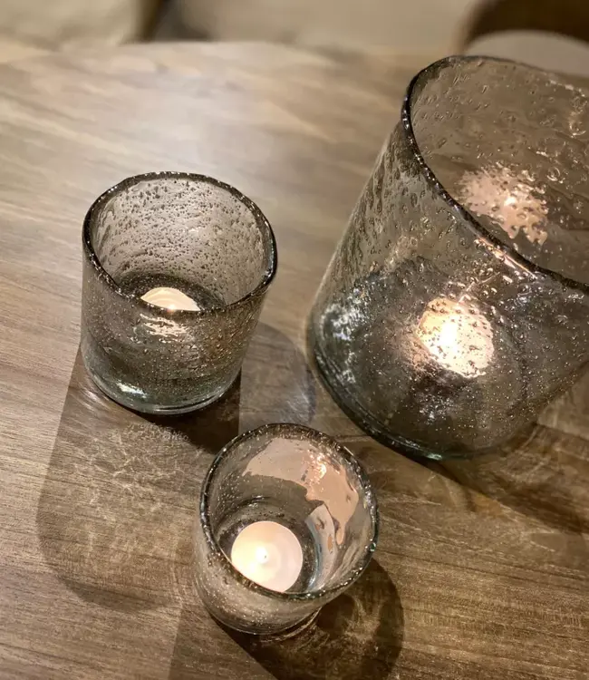 Hoffz Windlicht | Bubbels | Large | H18 x D18 cm