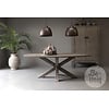 Eettafel Ovaal | Patine | H78 x B220 x D110 cm