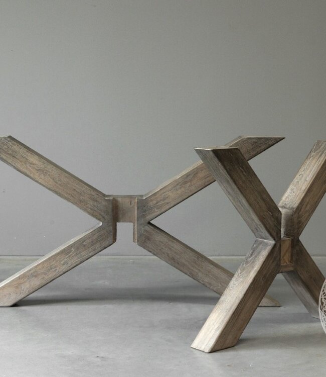 Be-Uniq Eettafel Ovaal | Patine | H78 x B220 x D110 cm