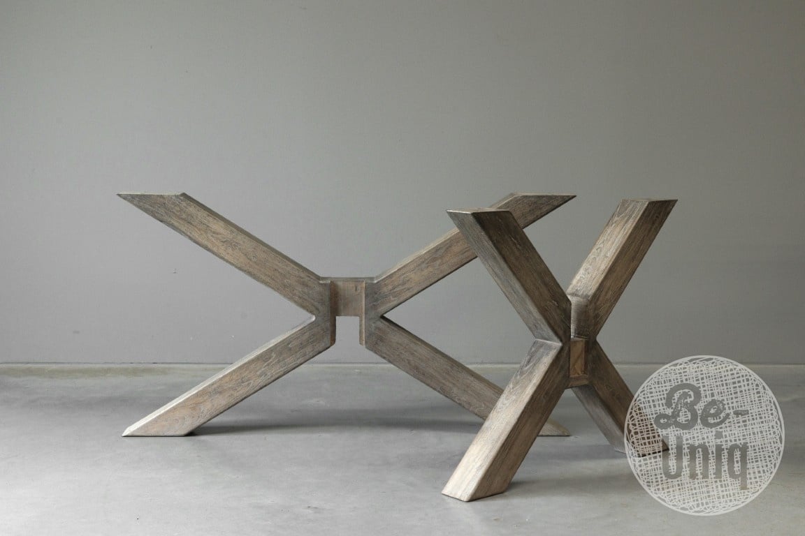 Be-Uniq Eettafel Ovaal | Patine | H78 x B220 x D110 cm