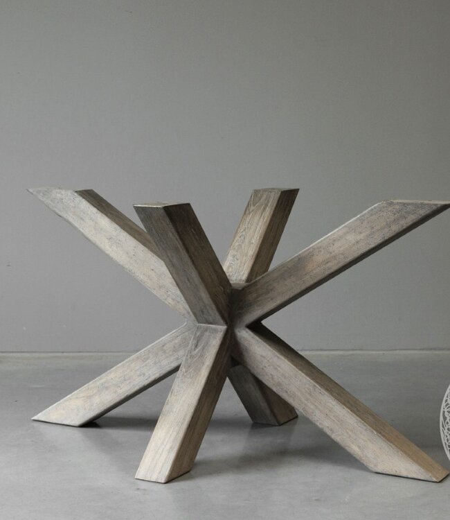 Be-Uniq Eettafel Ovaal | Patine | H78 x B220 x D110 cm