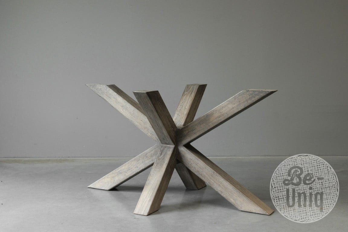 Be-Uniq Eettafel Ovaal | Patine | H78 x B220 x D110 cm