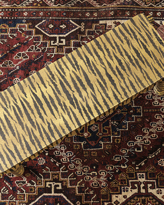 Be-Uniq Bankje Tijger | India | H38 x B125 x D30 cm