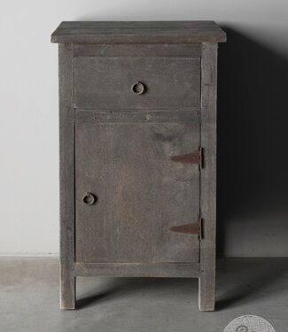 Be-Uniq Nachtkastje | Rechtsdraaiend | Provence | H80 x B45 x D35 cm