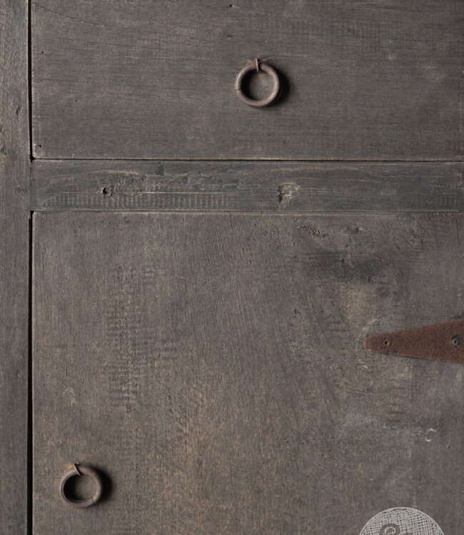 Be-Uniq Nachtkastje | Rechtsdraaiend | Provence | H80 x B45 x D35 cm