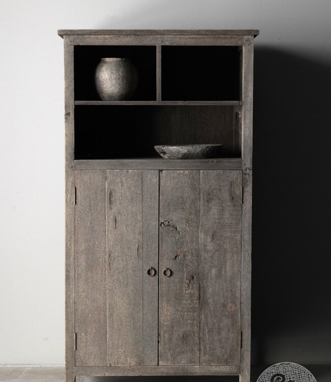 Be-Uniq Kast Met Open Vak | Provence | H150 x B80 x D45 cm