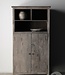 Be-Uniq Kast Met Open Vak | Provence | H150 x B80 x D45 cm