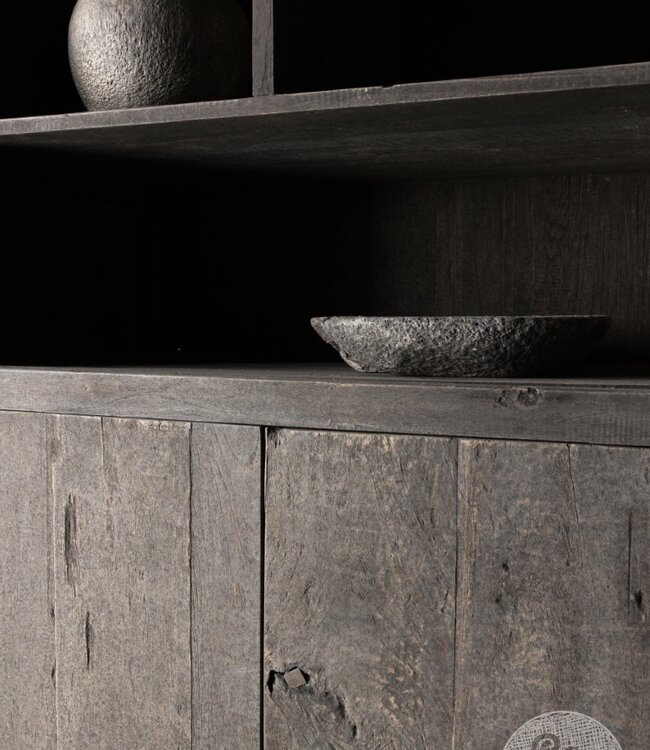 Be-Uniq Kast Met Open Vak | Provence | H150 x B80 x D45 cm