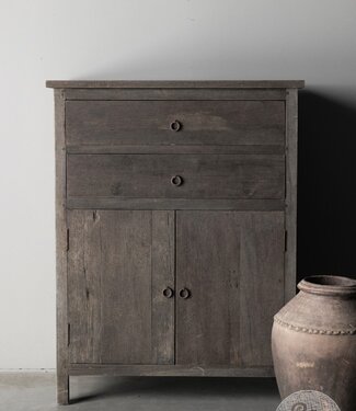 Be-Uniq Kast 2-Deurs 2-Lades | Provence | H110 x B85 x D40 cm